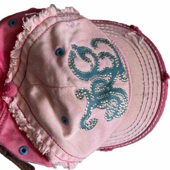 True Religion Y2K Bling Style Rhinestone Short Bill Hat UNISEX Price Firm - Picture 14 of 16